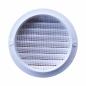 Preview: Lüftungsgitter weiss rund mit Durchmesser Stutzen 80 mm