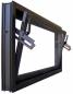 Preview: Kellerfenster braun 60 x 40 cm Isolierglas UG-Wert 3,3