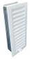 Preview: verstellbares Lüftungsgitter mit Rahmen Einbaumass 90 x 280 mm