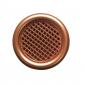 Preview: Möbellüfter rund Rotkupferoptik Durchmesser 56 mm