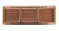 Preview: Lüftungsgitter aus Kupfer 415 x 150 mm, incl. Insektenschutz, Edelstahlschrauben und Dübel