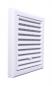 Preview: Lüftungsgitter weiss Kunststoff 154 x 154mm verschließbar