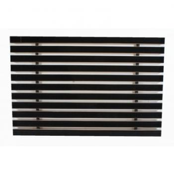 ACO Schuhabstreifermatte Gummi 75 x 50