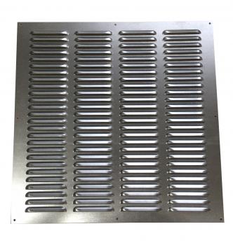 Metalllüftungsgitter verzinkt 500 x 500 mm