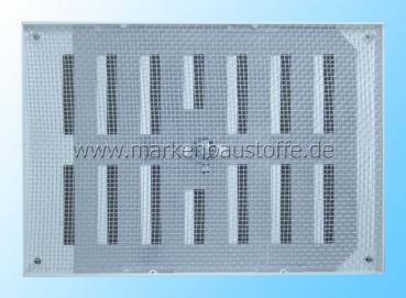 verstellbares Schiebegitter weiss 215 x 155mm