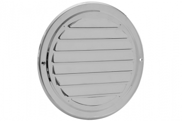 Wetterschutzgitter Edelstahl mit Stutzen DN 100