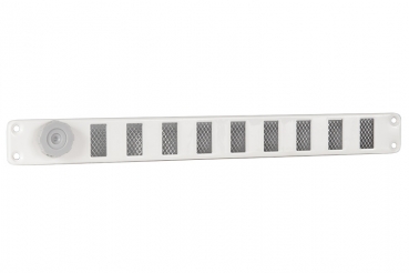 Schiebegitter Aluminium weiß 300 x 30mm