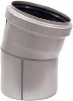 Edelstahlbogen DN110/15 Grad