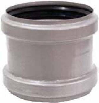 Edelstahl Überschiebmuffe DN 50 V4A