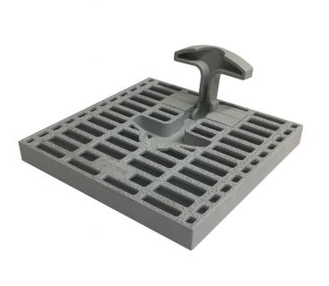Gitterrost Patentverschluss für Revisionsschacht 20 x 20cm