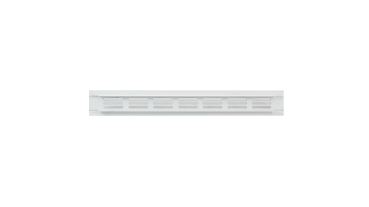 Stegblech Lüftungsgitter weiss 300 x 40 mm Heizkörperblech
