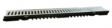 Entwässerungsrinne 1 Meter, Bauhöhe 55 mm