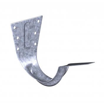 Dachrinnenhalter verzinkt für Stirnfläche NW 80mm