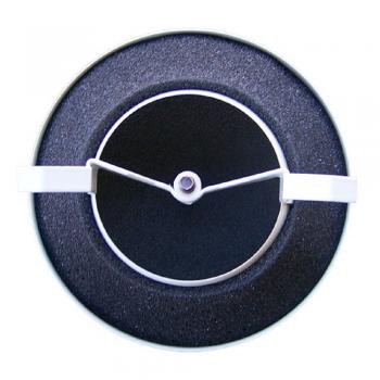 Tellerventil Stahlblech weiss DN 80, Abluftventil