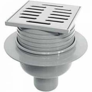 Balkon- und Terrassenablauf senkrechter Ablauf DN 75