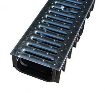 Entwässerungsrinne 1 Meter Bauhöhe 6cm