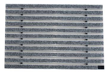 ACO Schuhabstreifermatte Rips Hellgrau, 60 x 40
