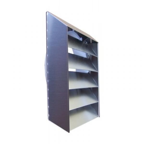 Außengitter mit 4 Lamellen DN 100