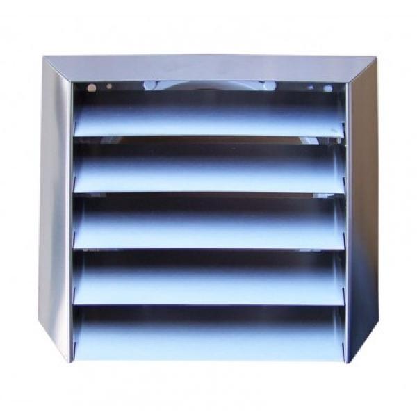 Außengitter mit 4 Lamellen DN 100