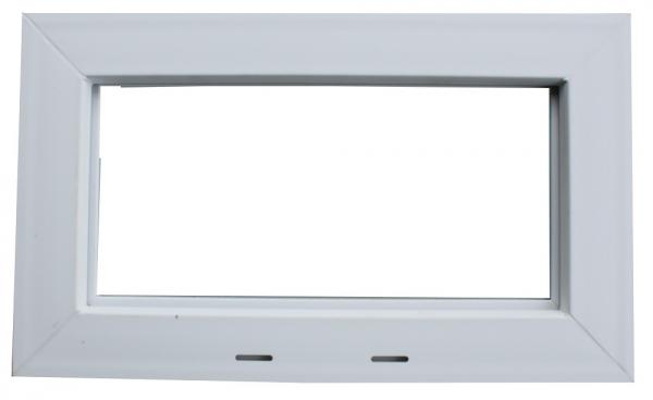 Kellerfenster weiss 80 x 30 cm Einfachverglasung