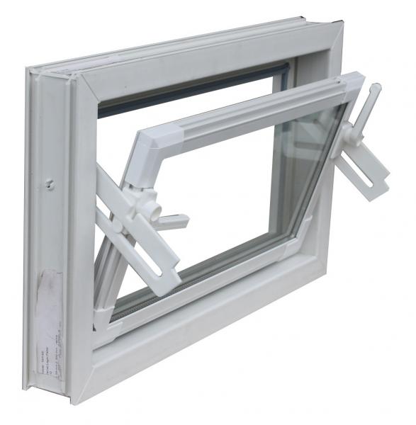 Kellerfenster weiss 90 x 30 cm Einfachverglasung