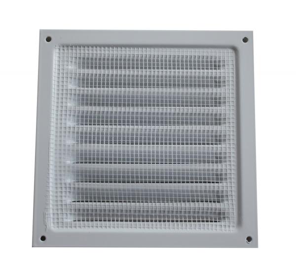 Metalllüftungsgitter weiß 150 x 150 mm
