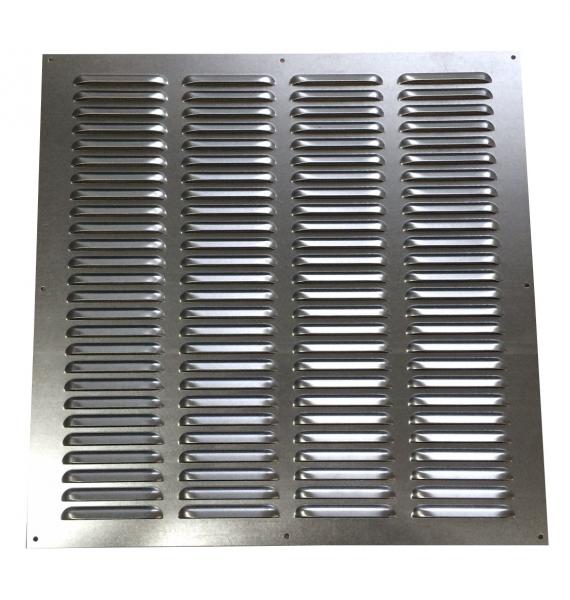 Metalllüftungsgitter verzinkt 500 x 500 mm