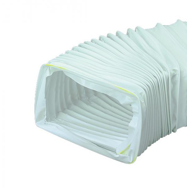 Lüftungsschlauch für Flachkanal 152 x 70 Länge 1 Meter