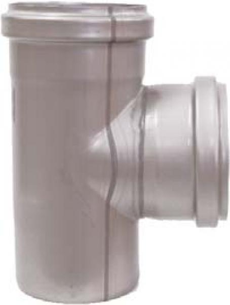 Edelstahl Abzweig 75/50/87 Grad