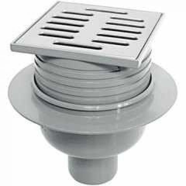 Balkon- und Terrassenablauf senkrechter Ablauf DN 75