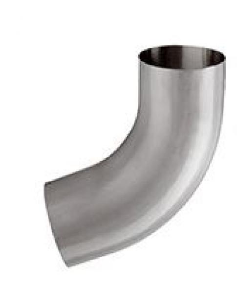 Fallrohrbogen DN 100 Aluminium Natur, 72 Grad