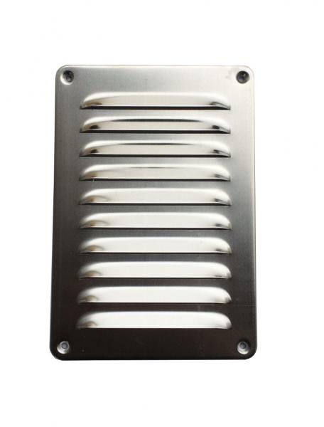 Wetterschutzgitter Aluminium natur 150 x 215 incl. Insektenschutz