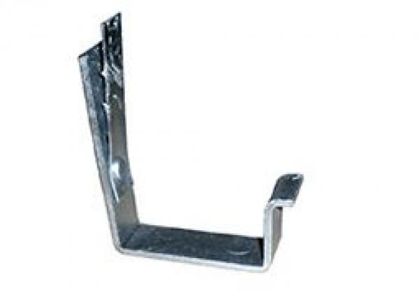 Dachrinnenhalter Stirnseite für Kastendachrinne Aluminium NW 68