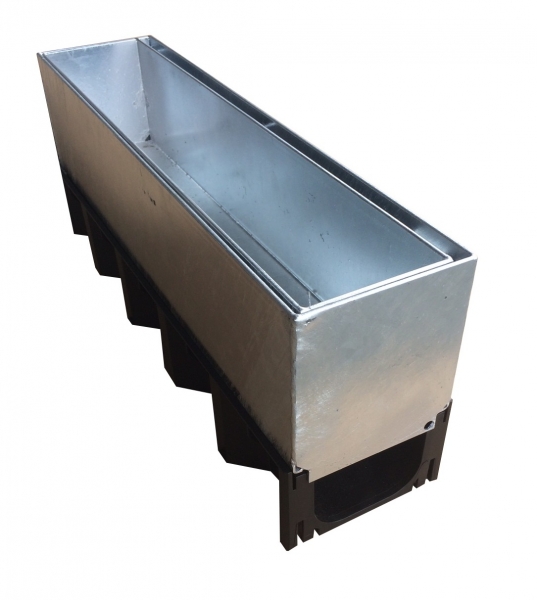 Revisionselement für Schlitzrinne verzinkt