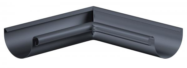 Innenwinkel Dachrinne Aluminium Anthrazit für Dachrinnen System NW 100
