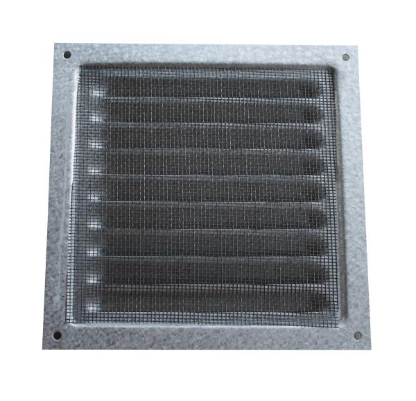 Metallüftungsgitter verzinkt 125 x 125mm