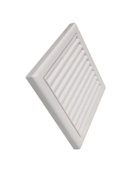 Lüftungsgitter Kunststoff 154 x 154mm weiss